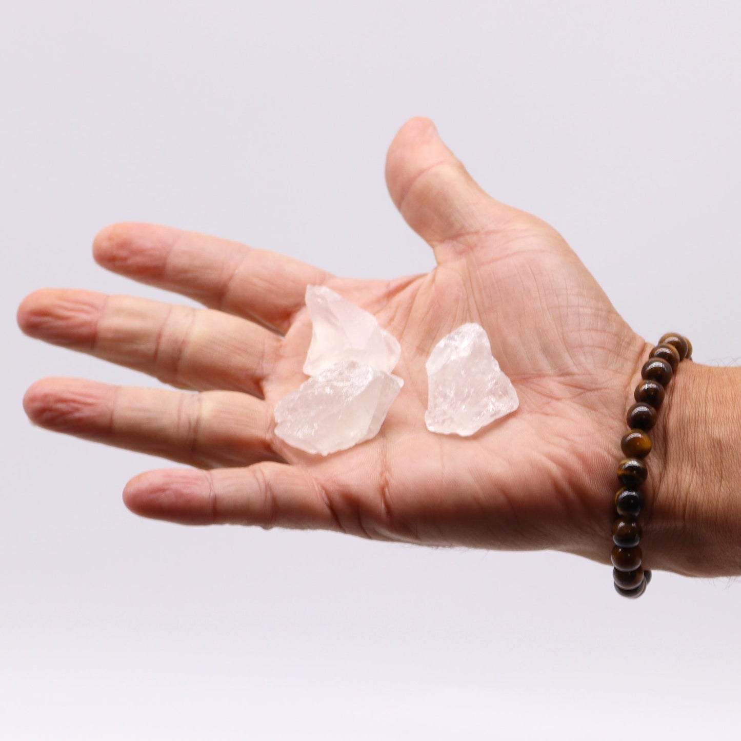 Rock Quartz - Raw Crystals (500gm)