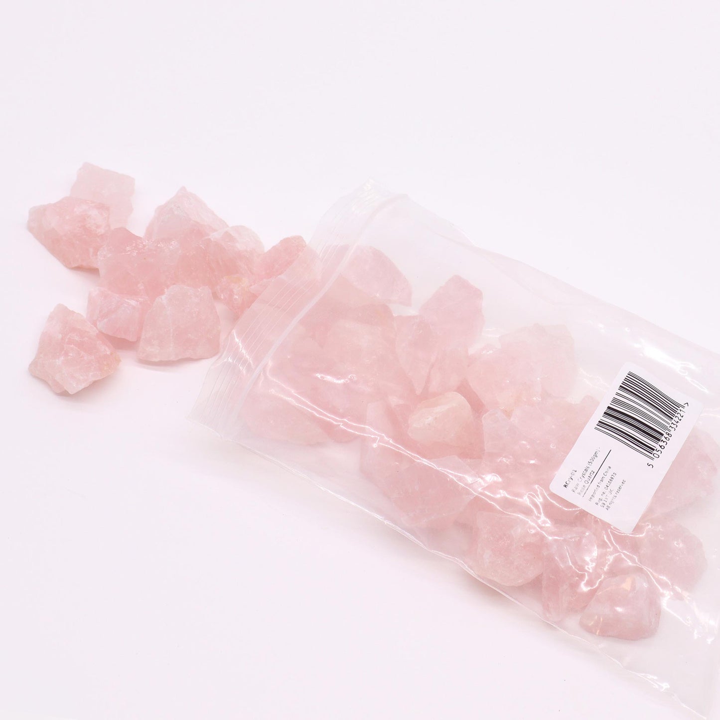 Rose Quartz -Raw Crystals (500gm)