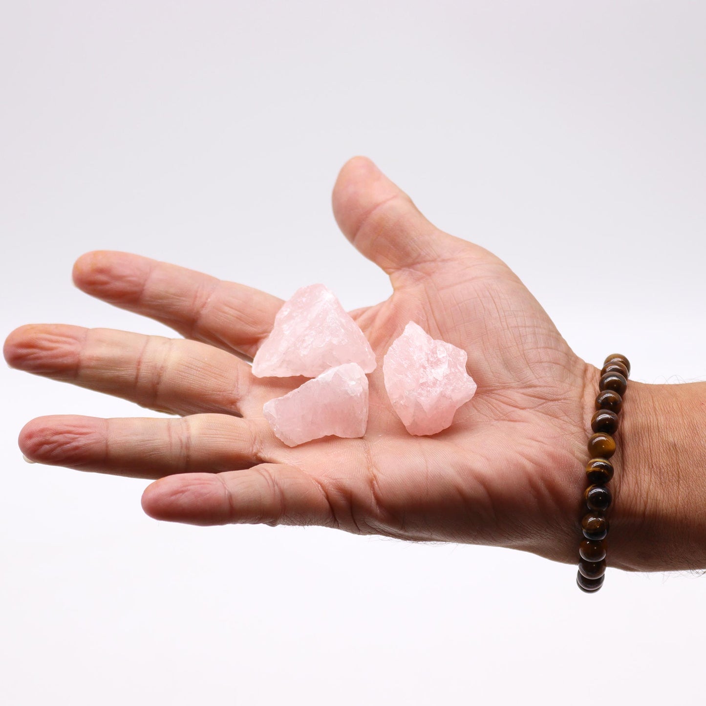 Rose Quartz -Raw Crystals (500gm)