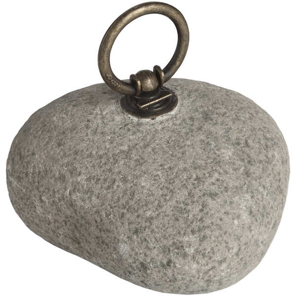 Grey Marble Door Doorstop