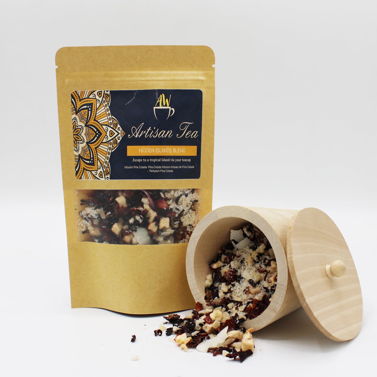 Pino Colada Hidden Island Tea Blend