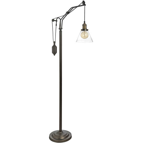 Jeremy Adjustable Industrial Floor Lamp
