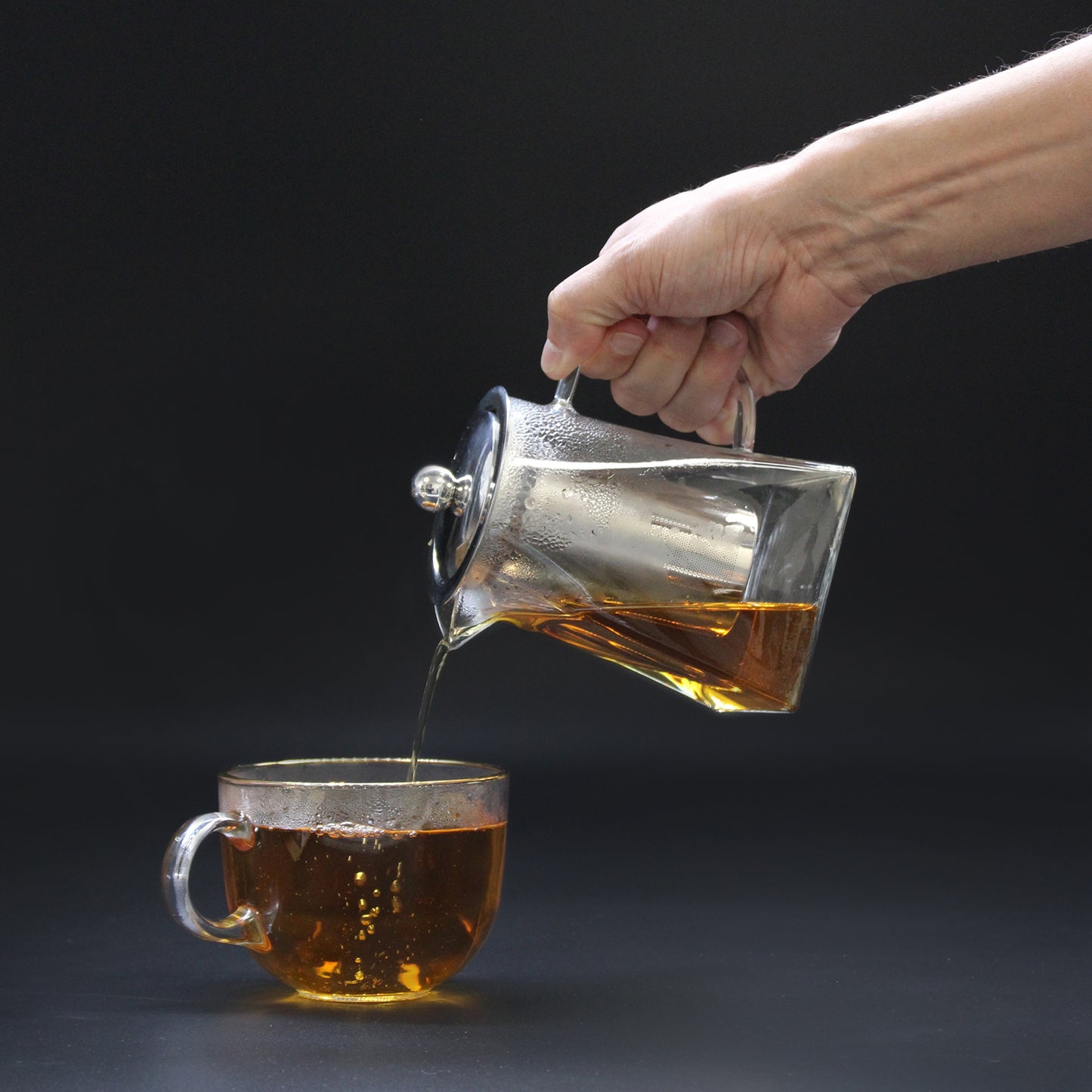 Glass Infuser Teapot - Contemporary 550ml