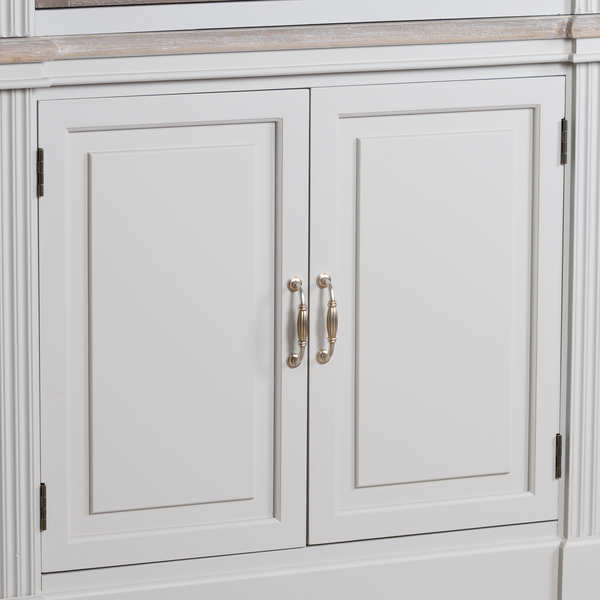 Linen Cupboard With Louvered Doors