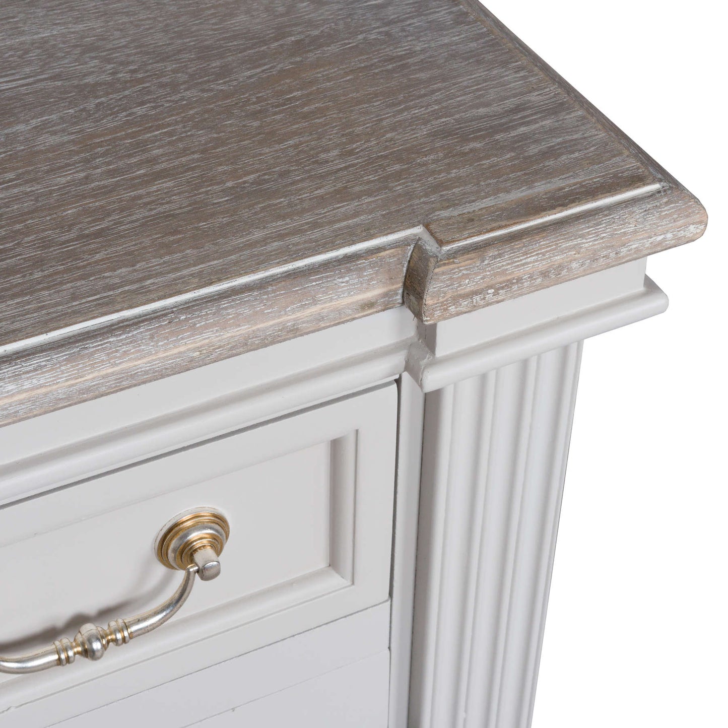 Copy of BLANC - Three Drawer Two Door Cupboard