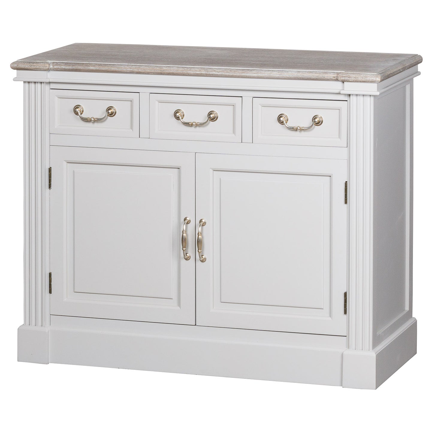 Copy of BLANC - Three Drawer Two Door Cupboard