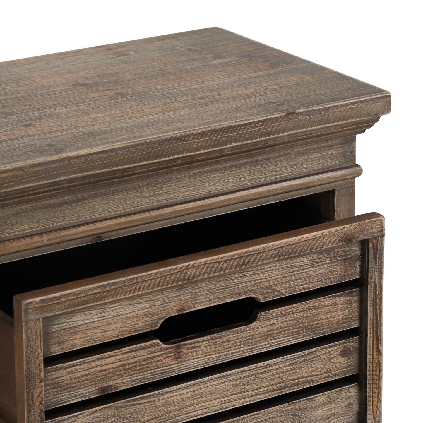 Distressed Pine Two Drawer Chest