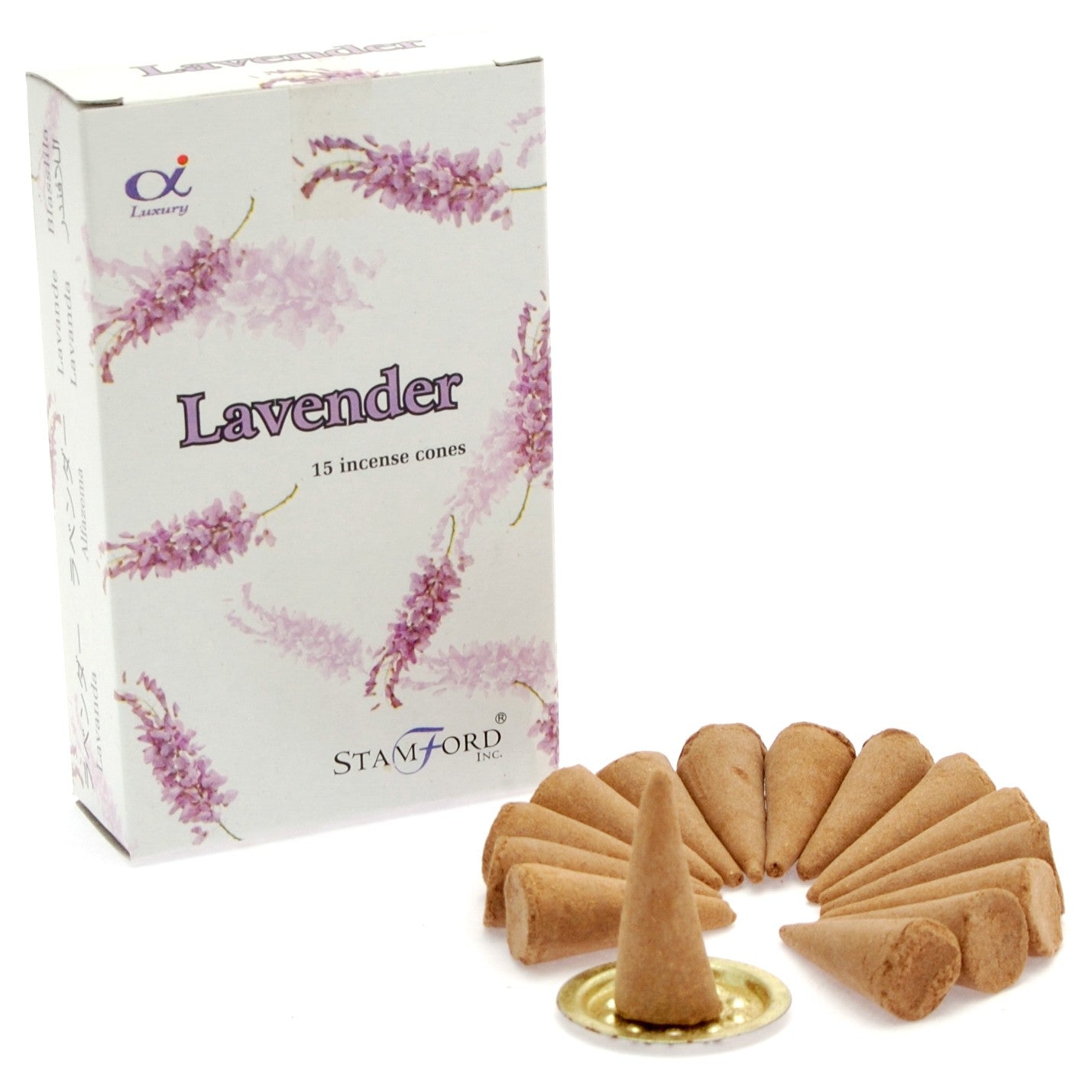 Stamford Incense Cones - Lavender