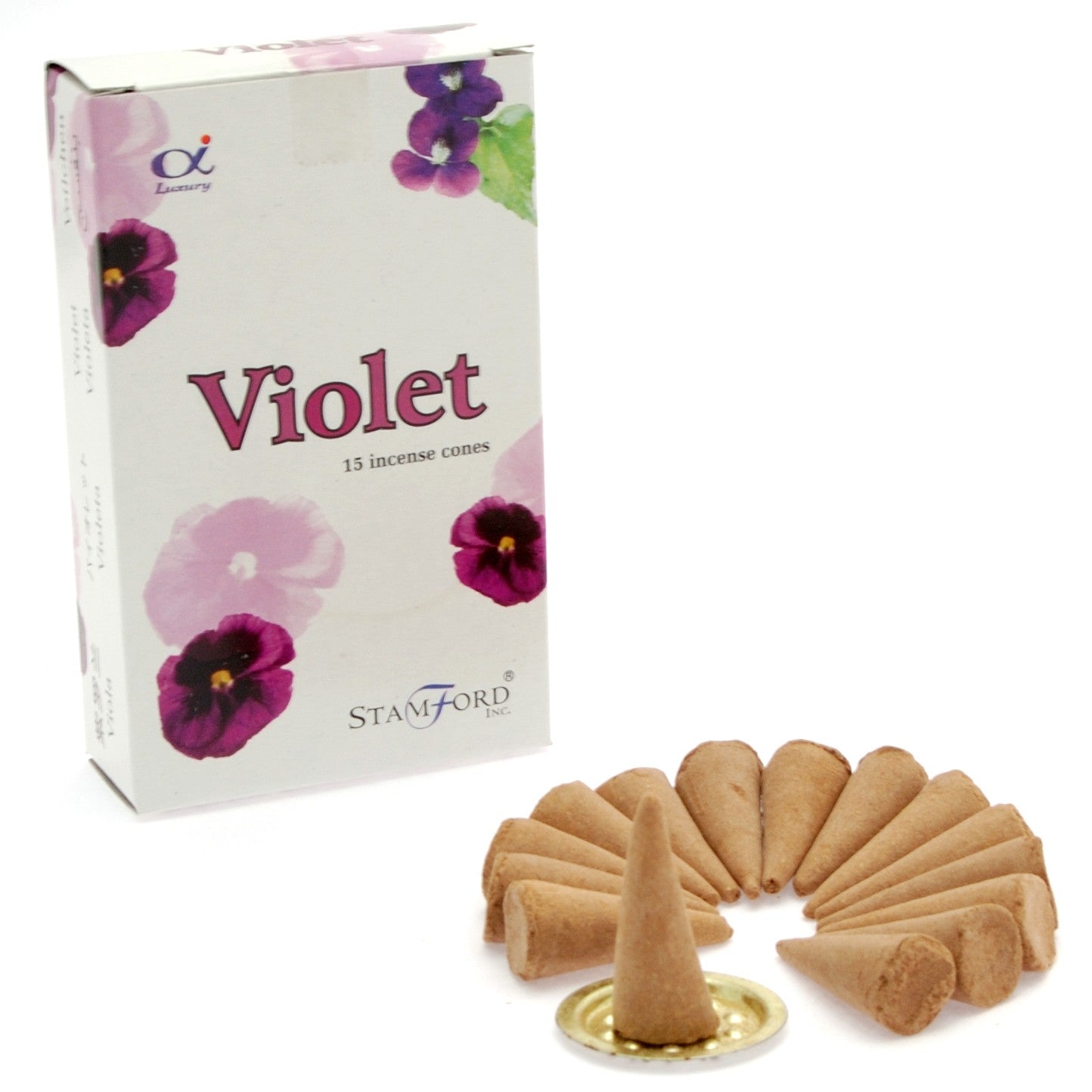 Stamford Incense Cones - Violet