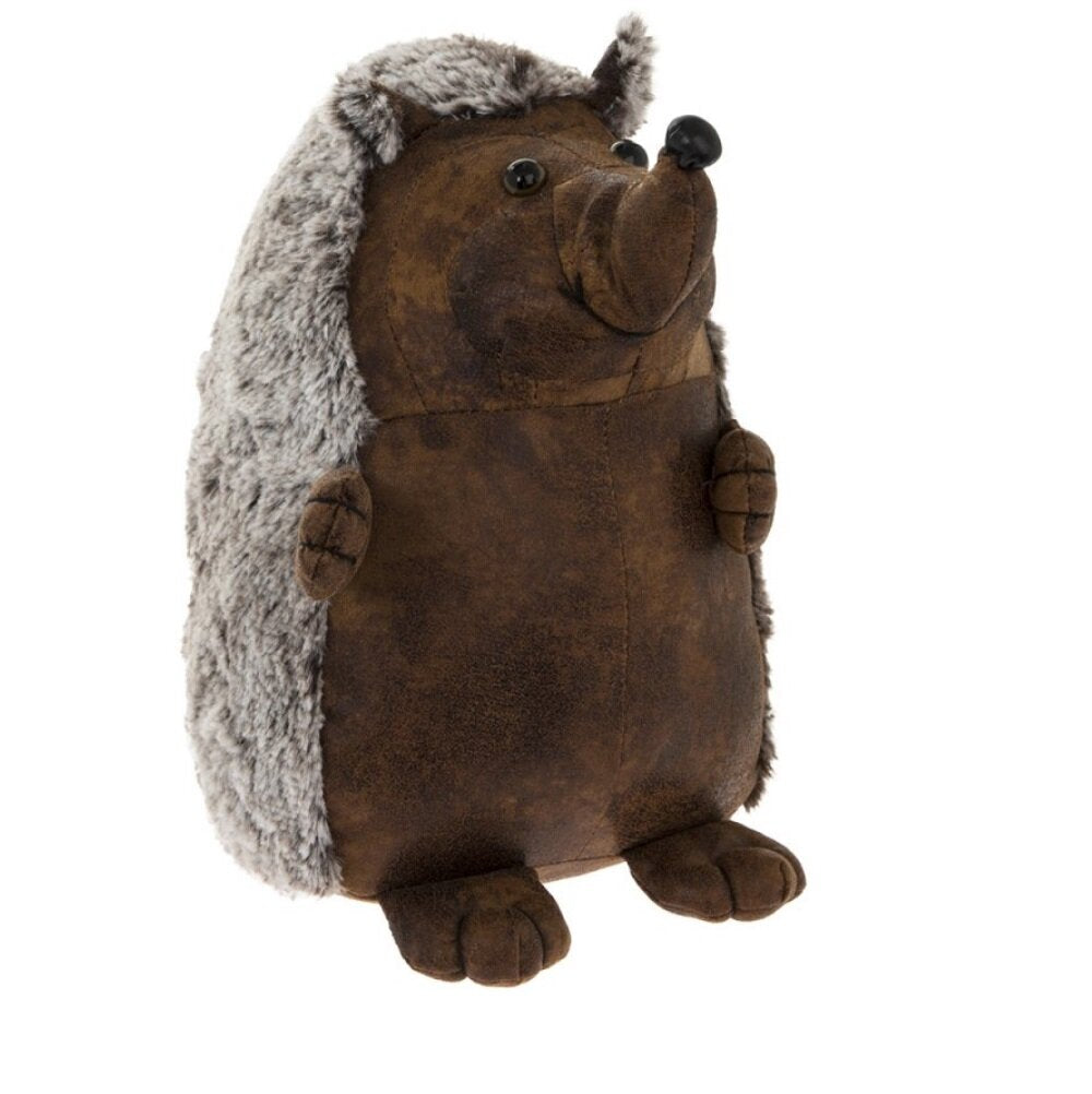 Faux Leather Hedgehog Doorstop