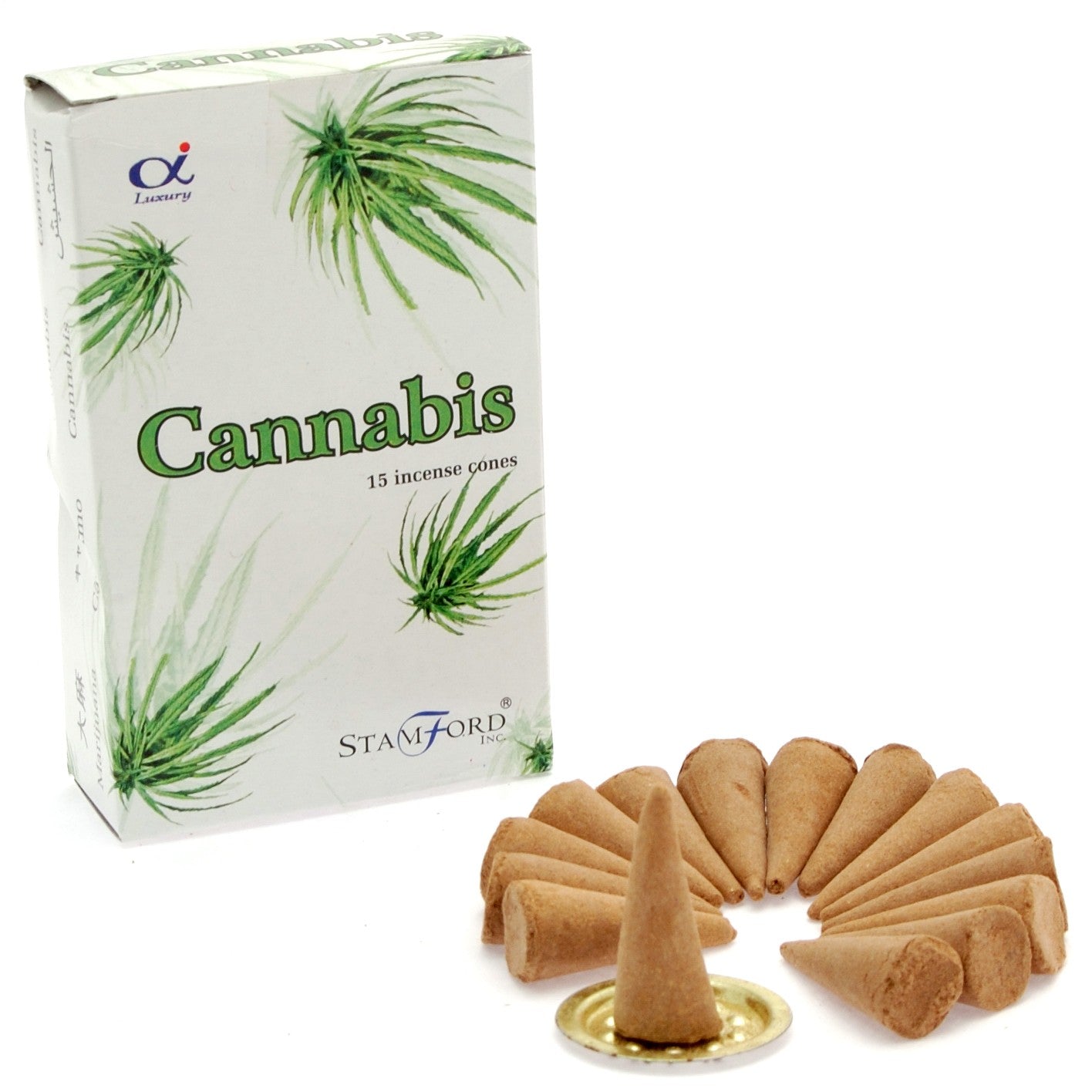 Stamford Incense Cones - Cannabis