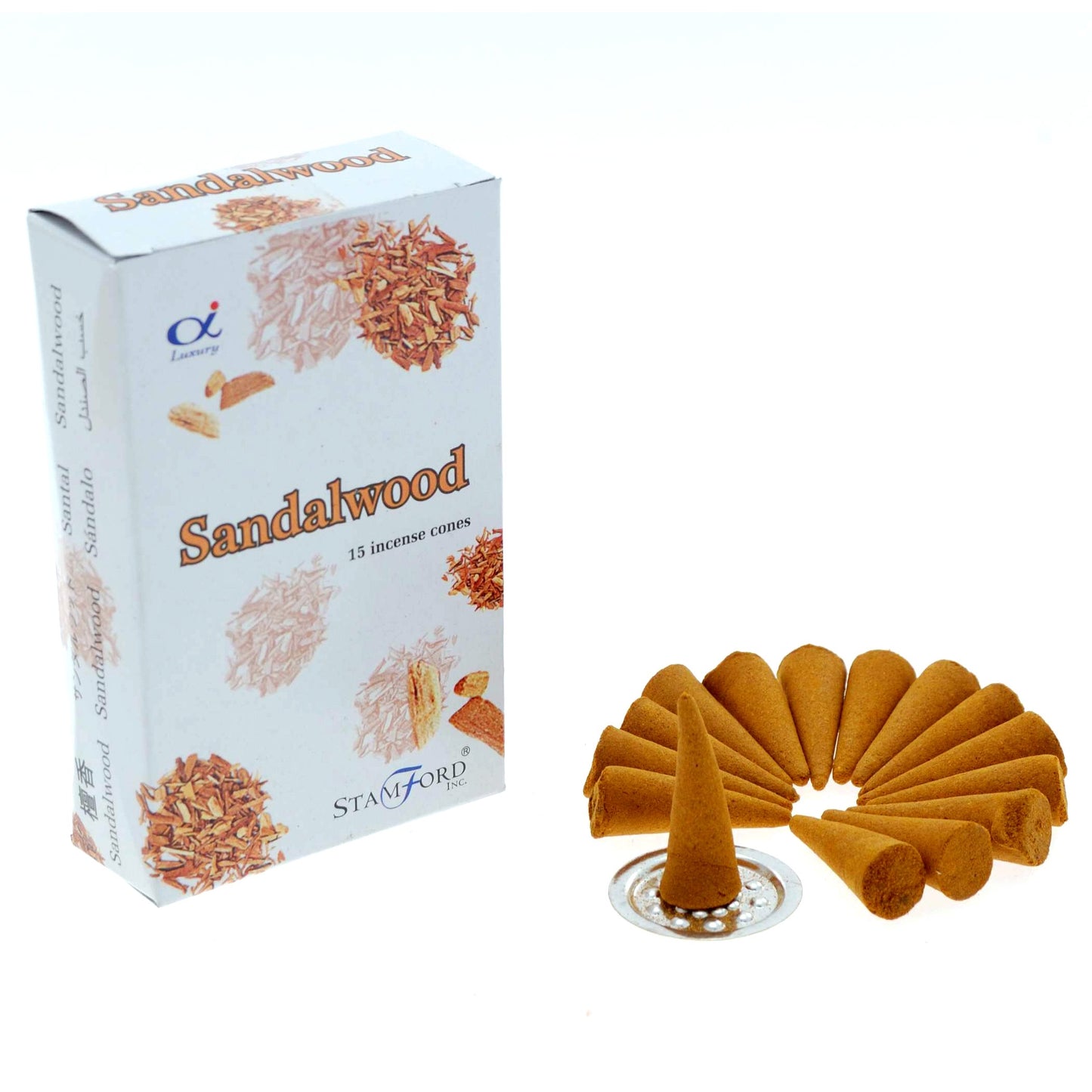 Stamford Incense Cones - Sandalwood