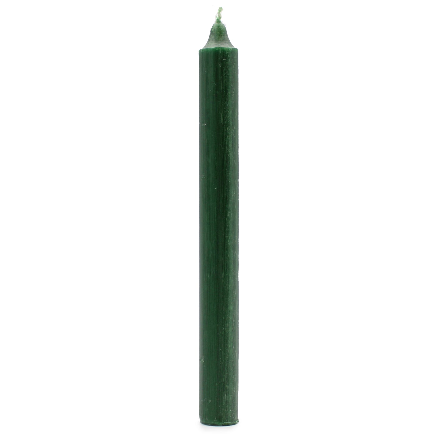 Solid Colour Dinner Candles - Rustic Green - Pack of 5