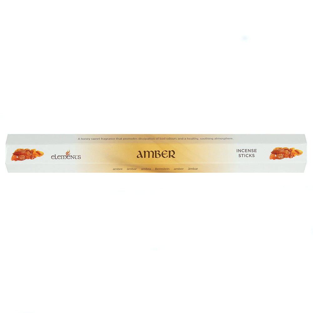 Amber Elements Incense Sticks (Pack of 6 )