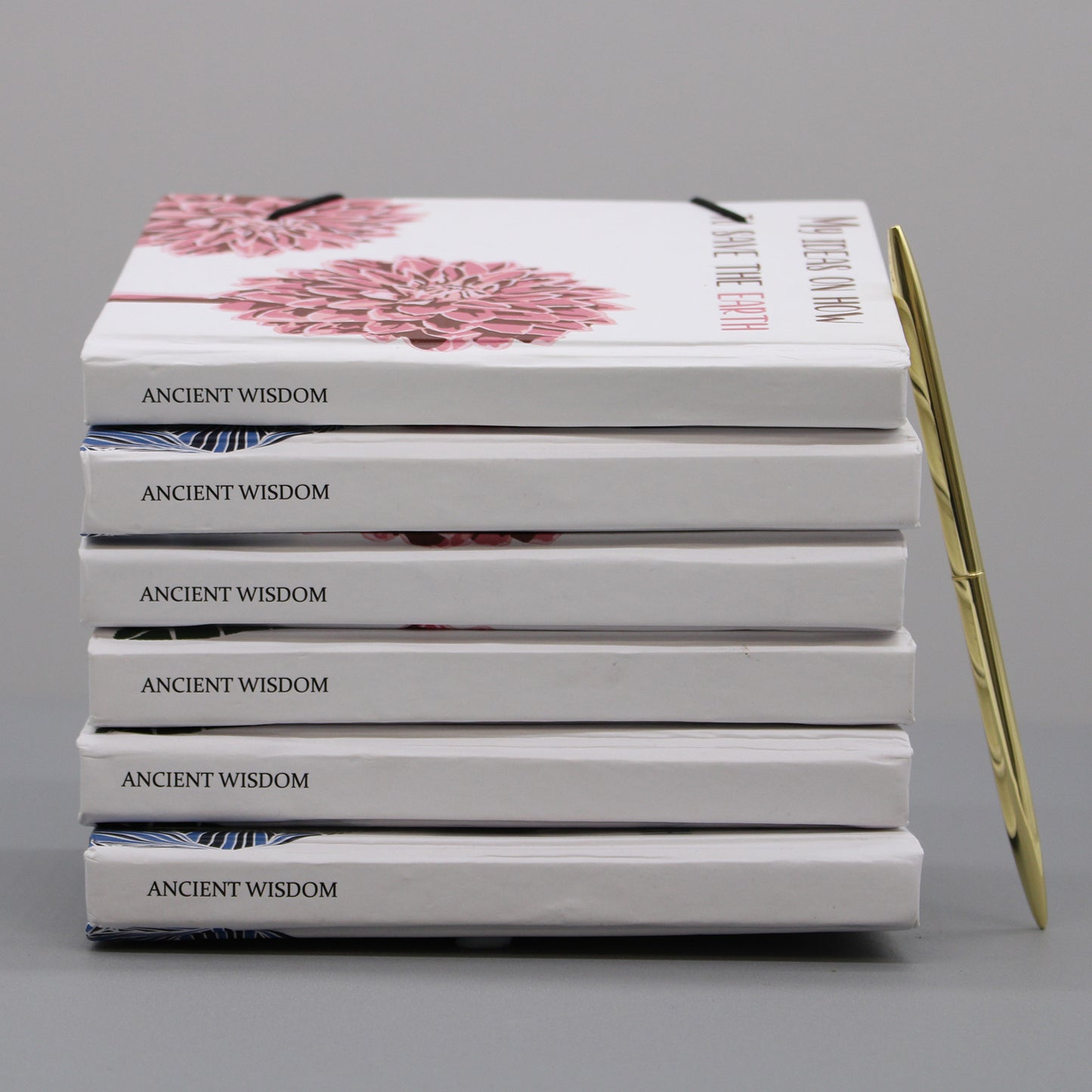 Flowers in the same garden 200 page Notebook