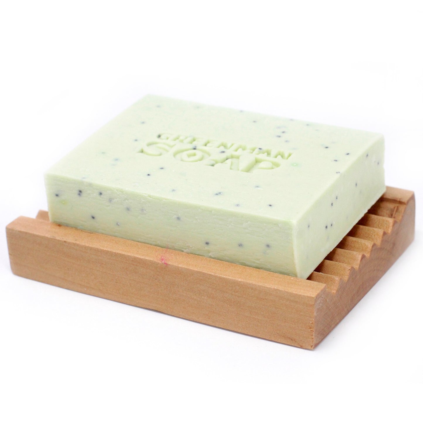 Greenman Soap Slice 100g - Antiseptic Spot Attack -Tea Tree & Peppermint