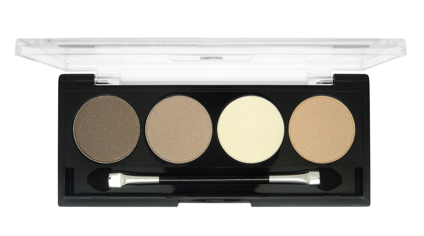 W7 The Nudes Four Shade Eyeshadow Palette