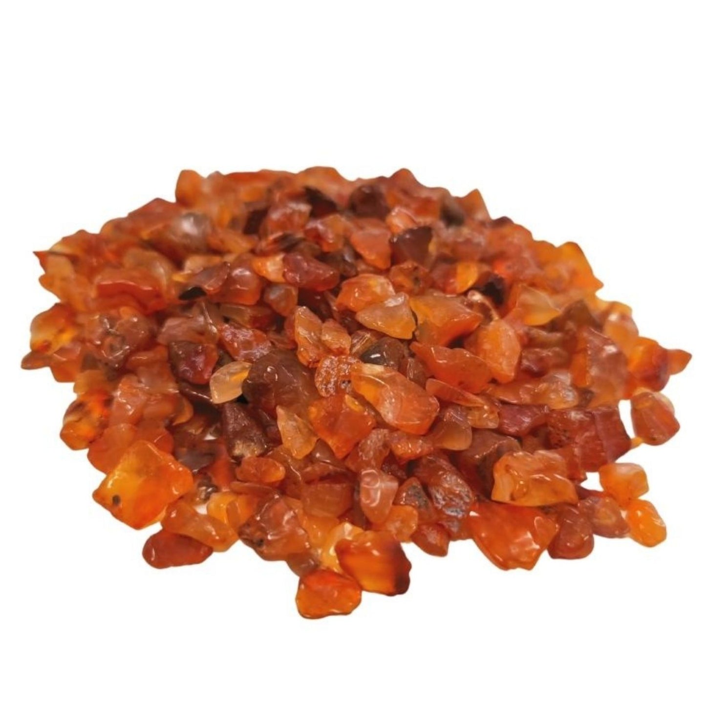 Carnelian Gemstone Chips - 1kg