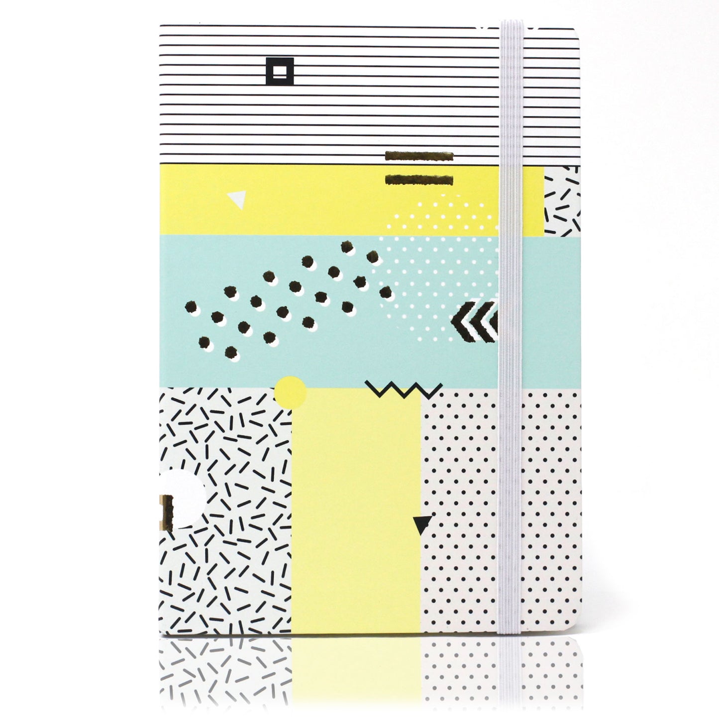 A5 Notebooks - Assorted Designs - Golden Abstract