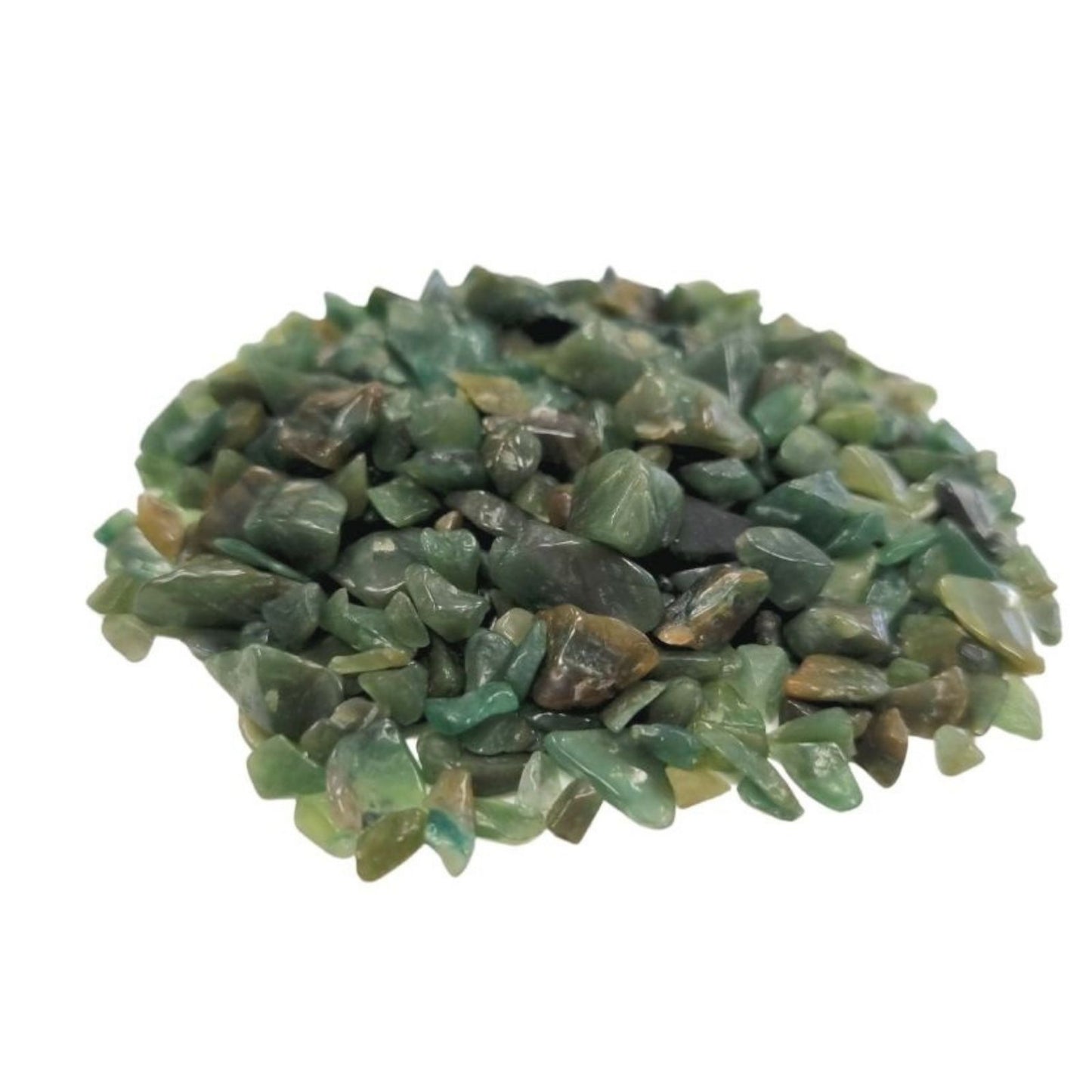 Green Avenurine Gemstone Chips - 1kg