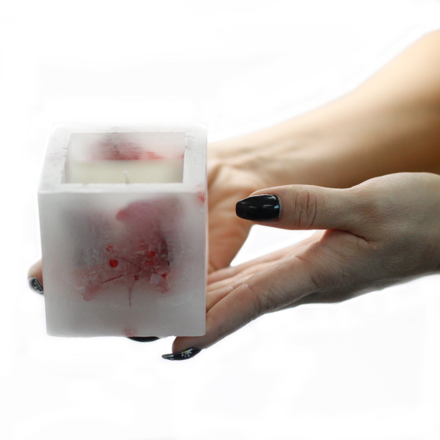 Enchanted Candle - Small Square Jar - Lavender