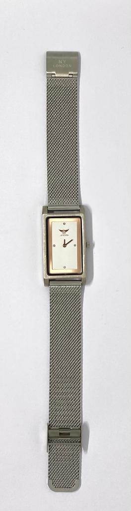 NY London Ladies Rectangular Metal Watch PI-7596