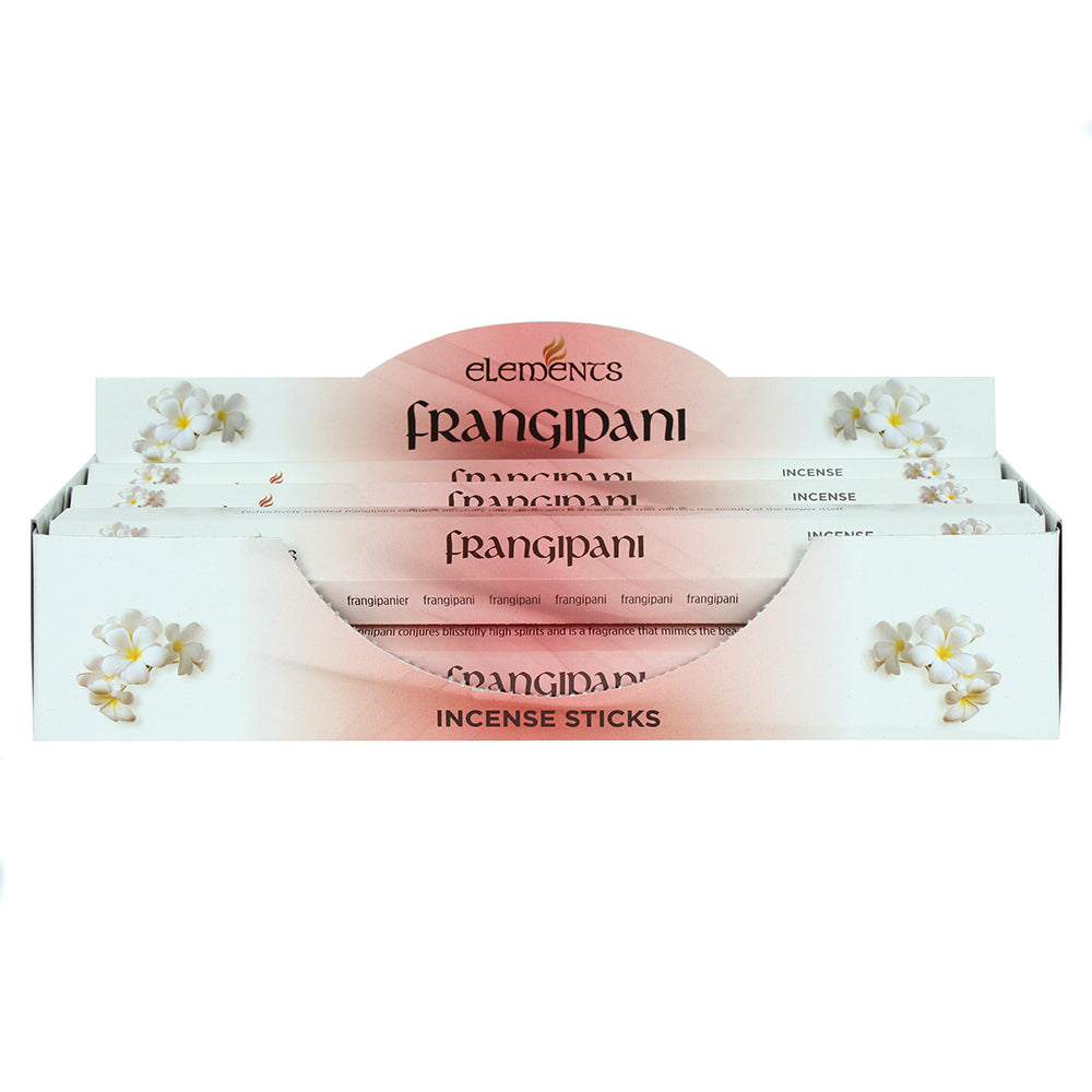 Frangipani Elements Incense Sticks (Pack of 6 )