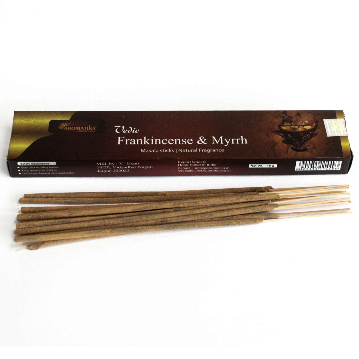 Vedic Masala Incense Stick - Frank & Myrrh