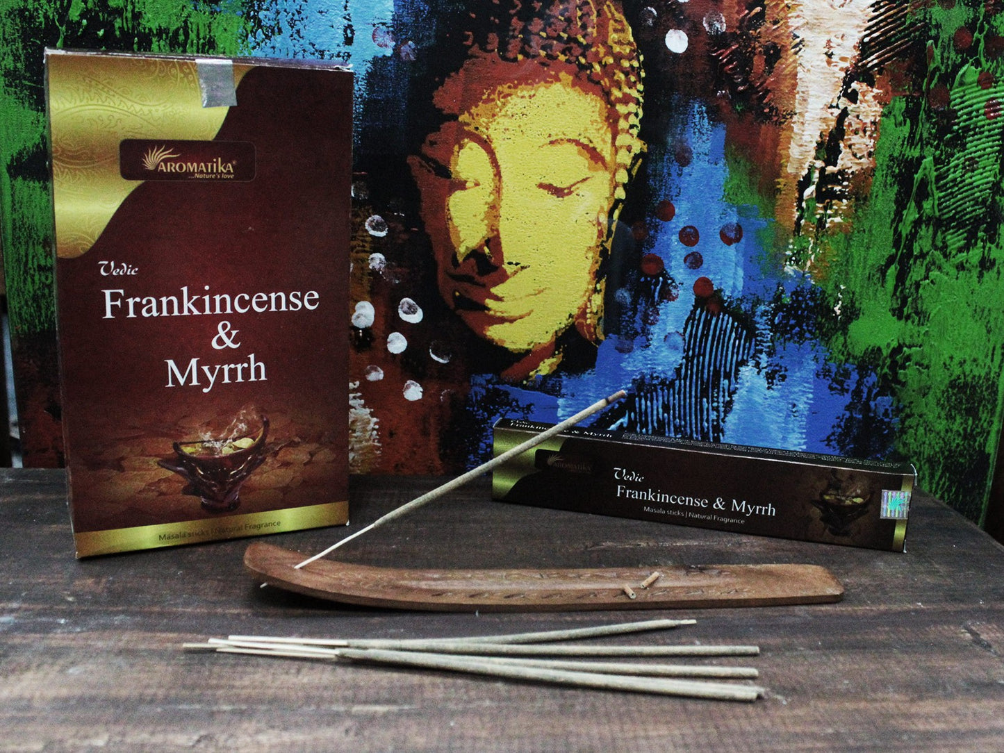 Vedic Masala Incense Stick - Frank & Myrrh