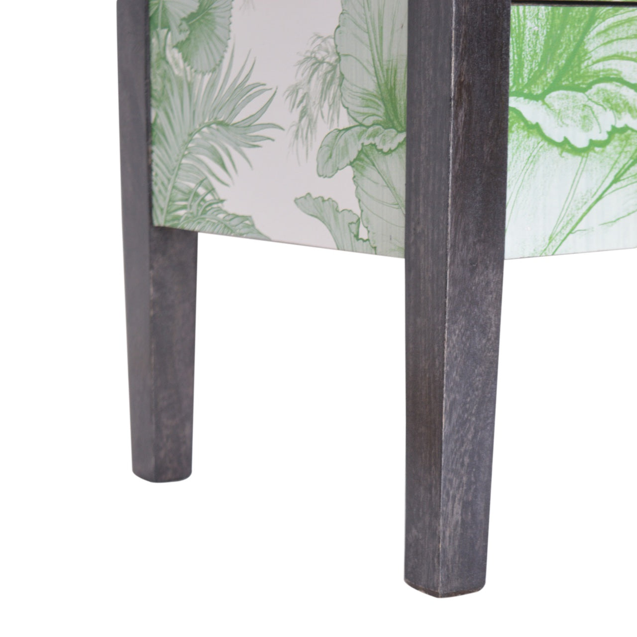 JUNGLE - Mango Wood TV Tropical Print Media Unit