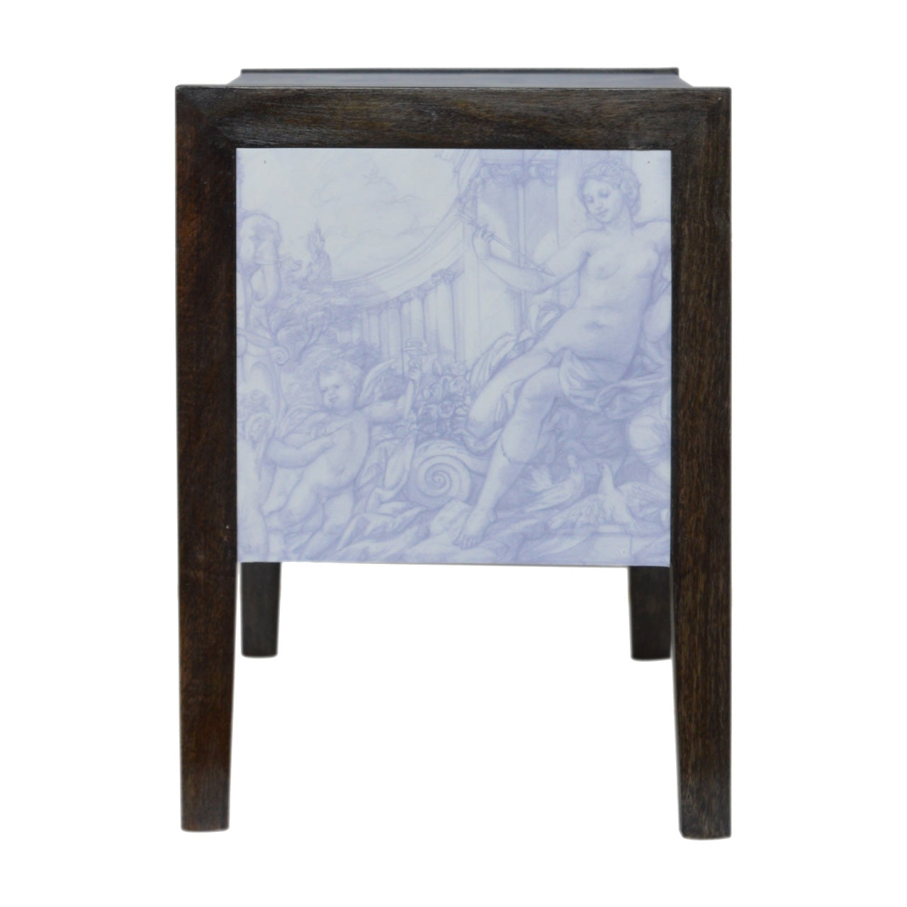 APOLLO - Mango Wood Ancient Greek Style Media Unit