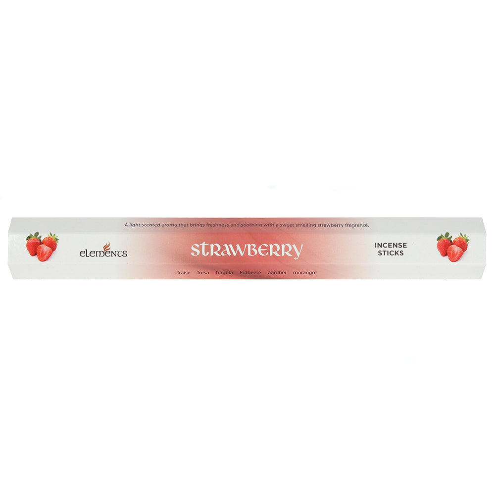 Strawberry Elements Incense Sticks (Pack of 6 )