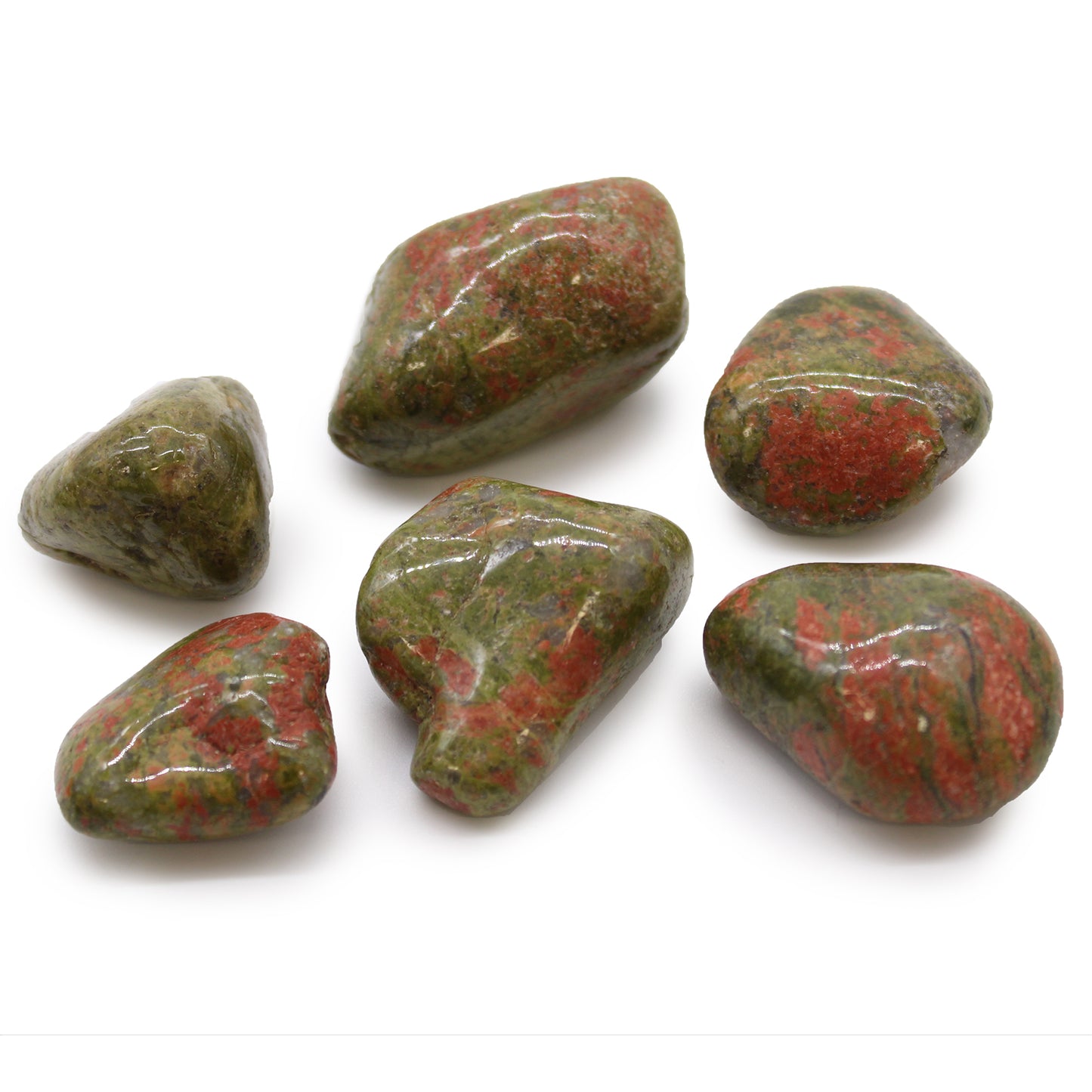 Large African Tumble Stones - Tigers Eye - Varigated (pack of 6)