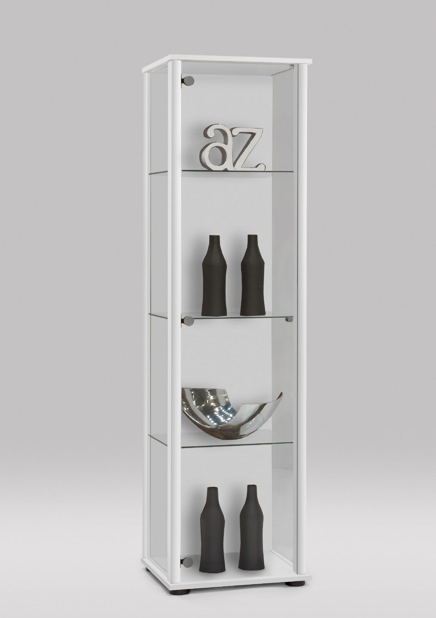White Showcase Cabinet