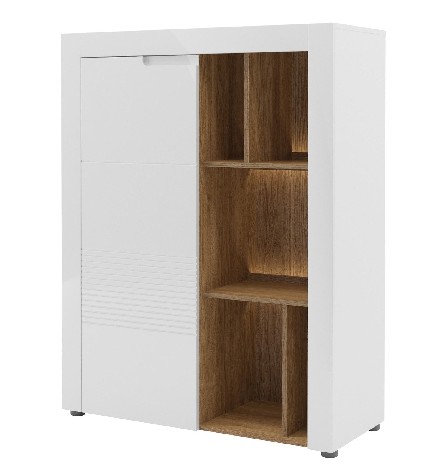 Tall Sideboard with Bookcase