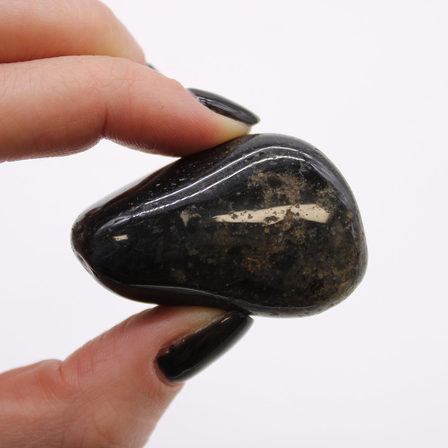 Large African Tumble Stones - Black Onyx (pack of 6)