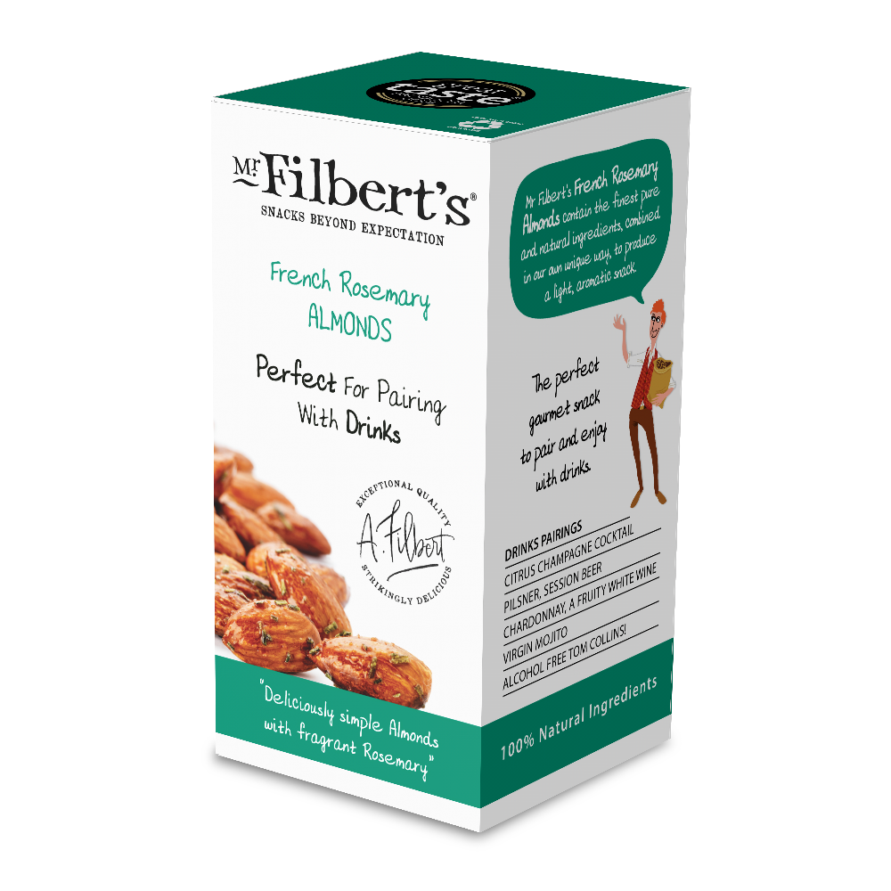 Mr Filbert's French Rosemary Almonds Box (35g)
