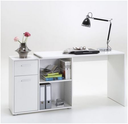 Corner Flexi Desk White