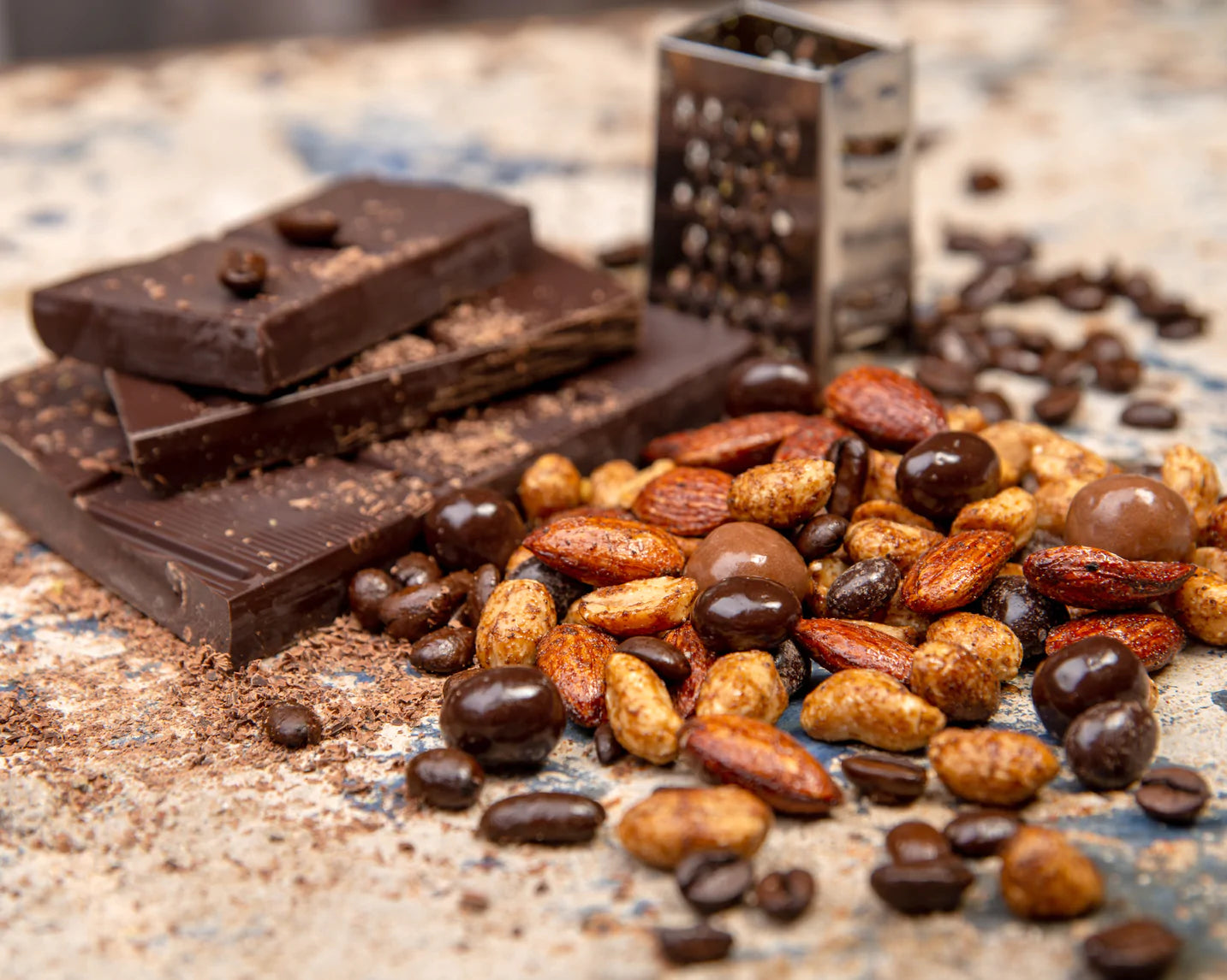 Mr Filbert's Cafe Espresso Coffee, Chocolate Nut Mix (75g)