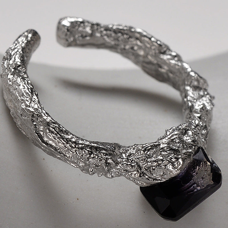 Rough Bulgey Sterling Silver Rings