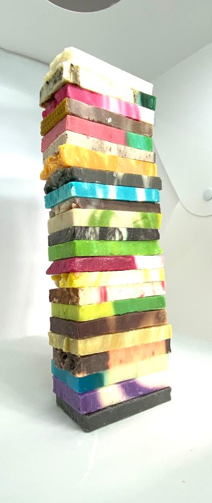 Orange Zest and Cinnamon Soap Bar With Olive Oil , Coconut oil And Vitamin E Base | SLS And Paraben Free