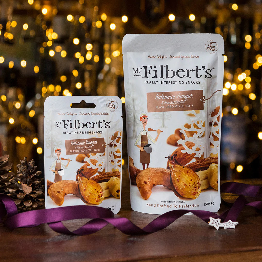 Mr Filbert's Balsamic Vinegar & Roasted Shallot Mixed Nuts (40g)