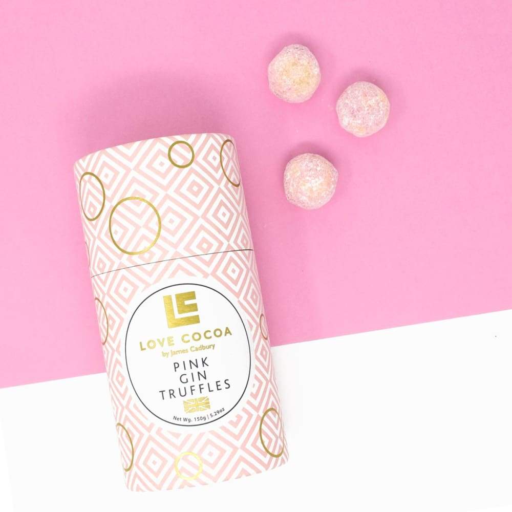 Love Cocoa Pink Gin Truffles (150g)