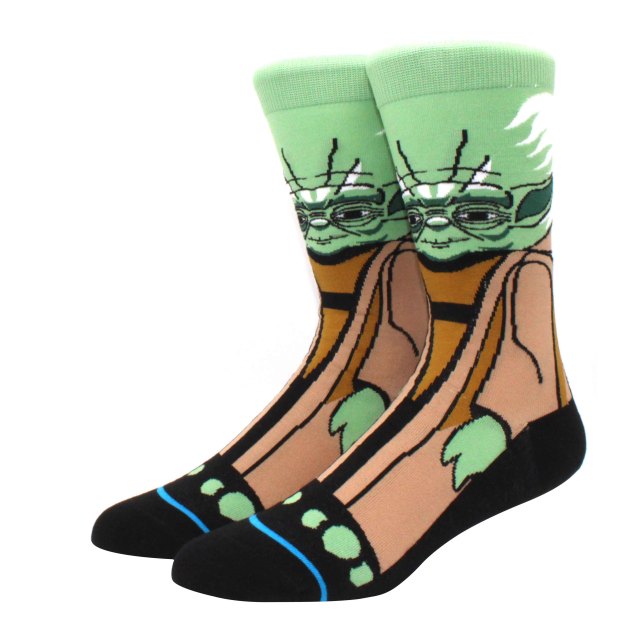 Star Wars Movie Stockings Master Yoda R2-D2 Cosplay Socks Wookiee Jedi Knight Novelty Men's Women's Socks Spring Autumn Winter