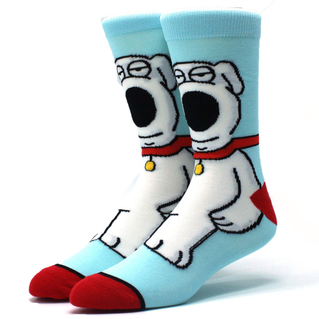 Star Wars Movie Stockings Master Yoda R2-D2 Cosplay Socks Wookiee Jedi Knight Novelty Men's Women's Socks Spring Autumn Winter