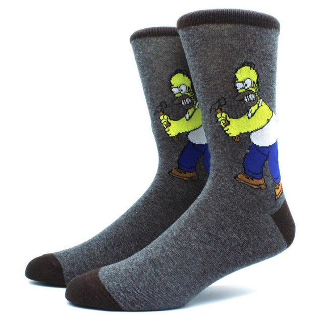 Star Wars Movie Stockings Master Yoda R2-D2 Cosplay Socks Wookiee Jedi Knight Novelty Men's Women's Socks Spring Autumn Winter