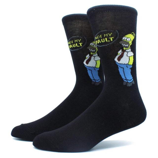 Star Wars Movie Stockings Master Yoda R2-D2 Cosplay Socks Wookiee Jedi Knight Novelty Men's Women's Socks Spring Autumn Winter