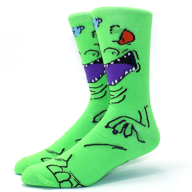 Star Wars Movie Stockings Master Yoda R2-D2 Cosplay Socks Wookiee Jedi Knight Novelty Men's Women's Socks Spring Autumn Winter