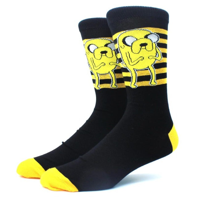 Star Wars Movie Stockings Master Yoda R2-D2 Cosplay Socks Wookiee Jedi Knight Novelty Men's Women's Socks Spring Autumn Winter