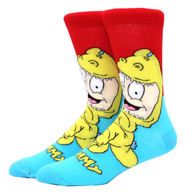 Star Wars Movie Stockings Master Yoda R2-D2 Cosplay Socks Wookiee Jedi Knight Novelty Men's Women's Socks Spring Autumn Winter